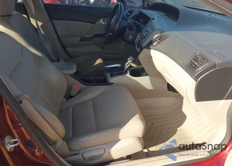 2012 Honda Civic Ex-L from USA, damaged, VIN 2HGFB2F92CH548749